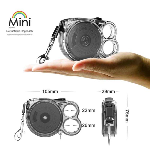 Mini Retractable Dog Leash