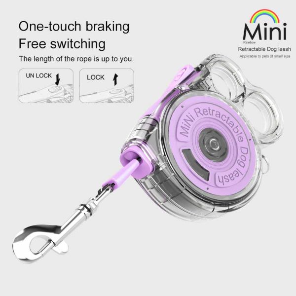 Mini Retractable Dog Leash