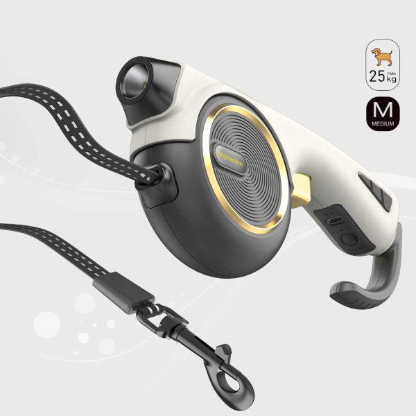 Nightwalker Retractable Dog Leash