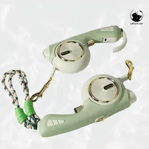 Wholesale LED Retractable Dog Leash-Green